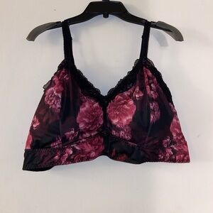Torrid Curve Floral Lace Bralette size 5